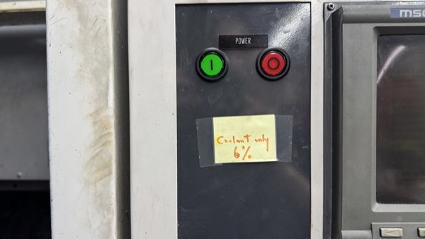 CNC control panel with Carbyn knowledge capture